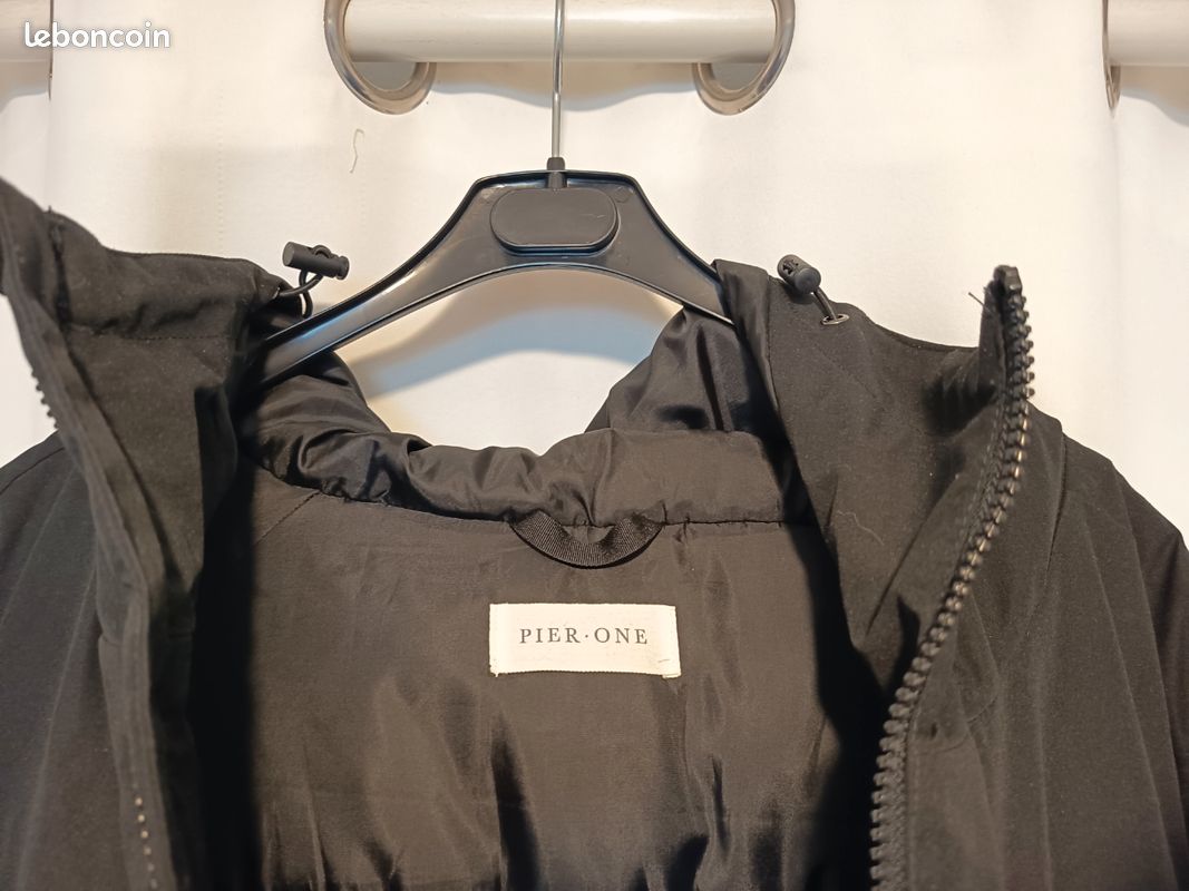Veste / Manteau d'hiver avec capuche Pier One - Noir - Taille 4XL (image 16)