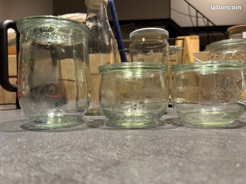 Lot de bocaux en verre (image 1)