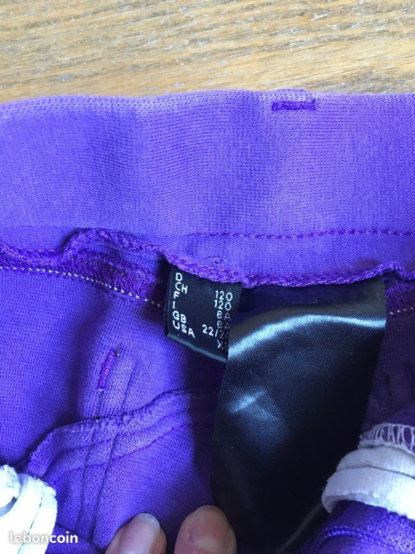 Pantalon équitation 6 ans - 120cm - violet (image 3)