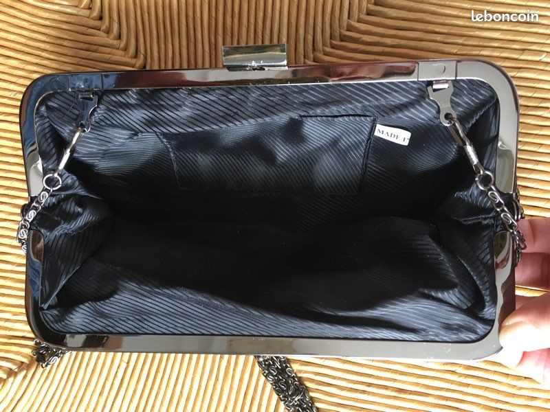 Sac De Soirée En Maille Métallique - Bandoulière 120 Cm - 24x17 Cm