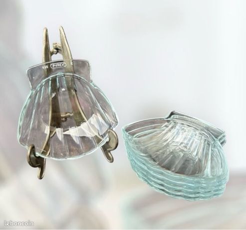 6 Coupelles à Coquilles Saint-Jacques En Verre Arcuisine – Vintage, Fabrication Française