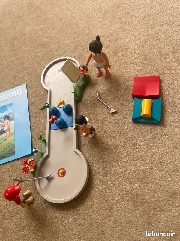 Set playmobil golf réf 70092 avec notice (image 2)
