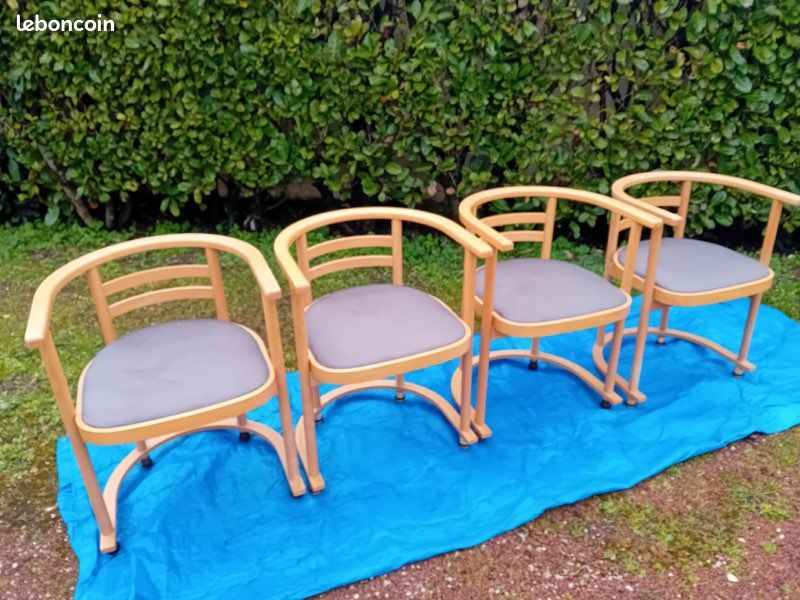 4 chaises danoises de très belle facture (image 2)