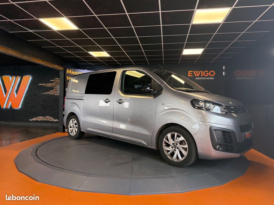 Citroen jumpy combi 2.0 bluehdi 175 m l2 eat bva / 5 places / caméra de recul / attelage / 2 portes latérales (image 25)
