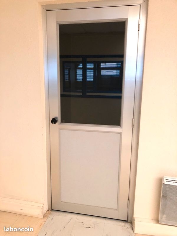 Bloc porte intérieure semi-vitrée Tixit L90XH206 (image 1)