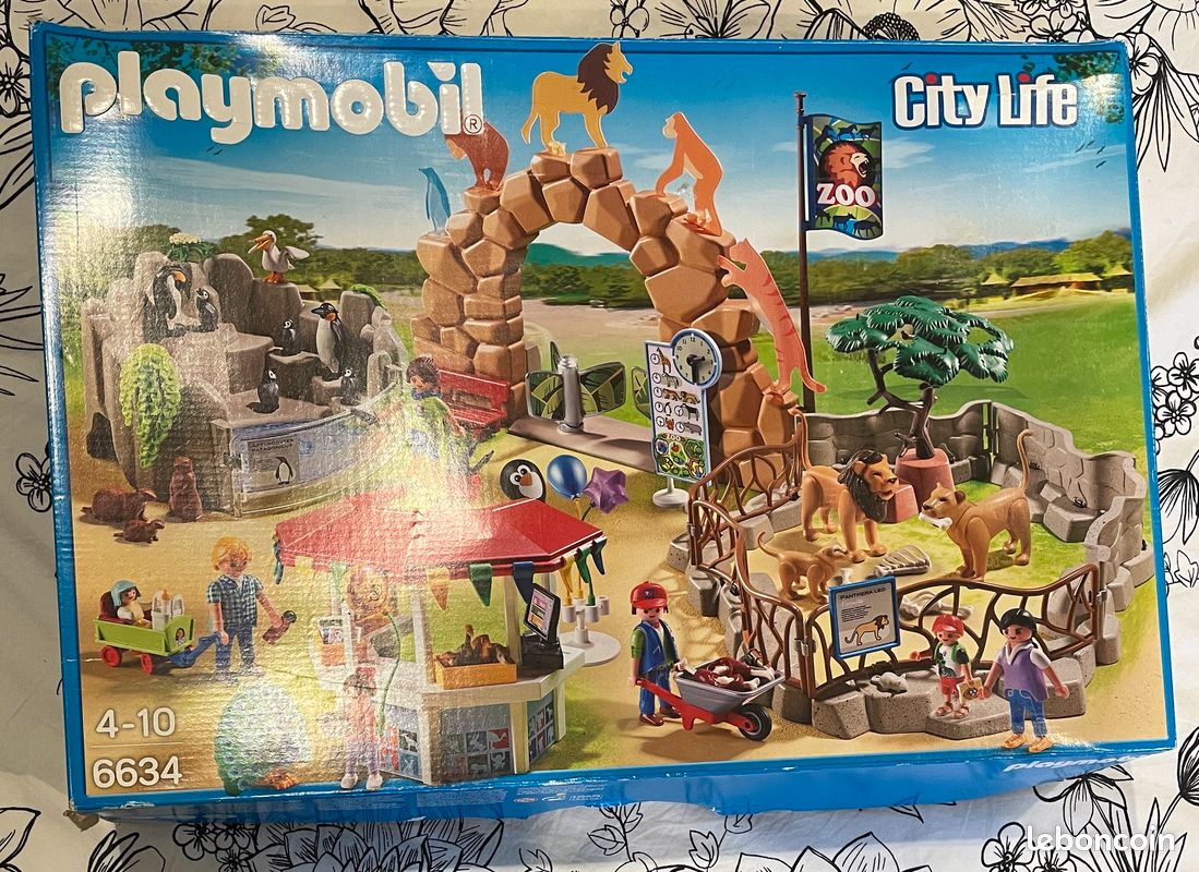 Playmobil City Life Grand Zoo 6634 Jeux Jouets