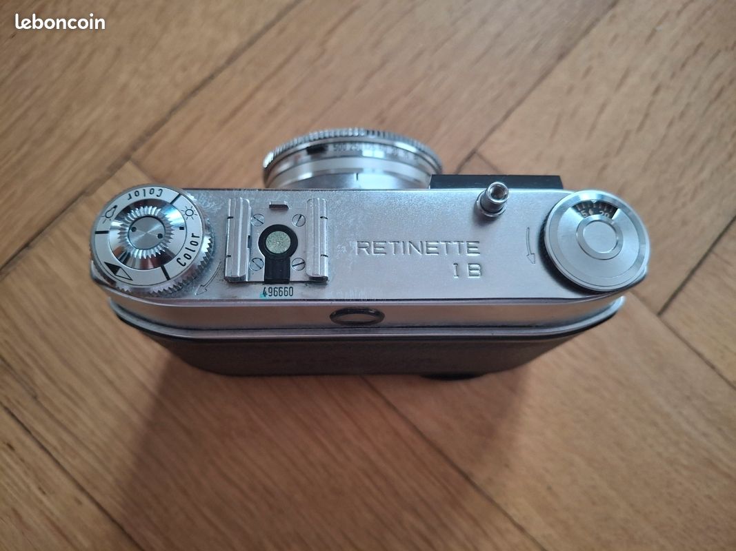 ANCIEN APPAREIL PHOTO VINTAGE KODAK PRONTOR 500 LK RETINETTE 1 B AVEC ETUI