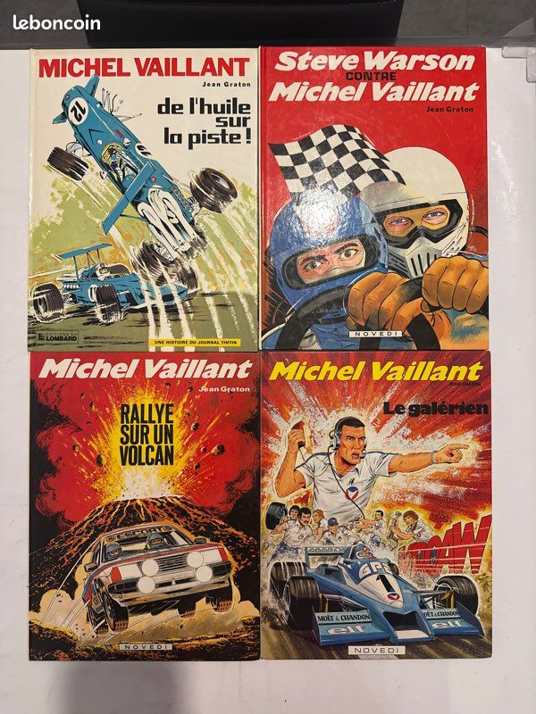 Broche Michel Vaillant, Badge BD, Automobile, Fabrication Française, Occasion