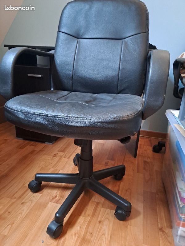 Fauteuil Bureau noir (image 2)