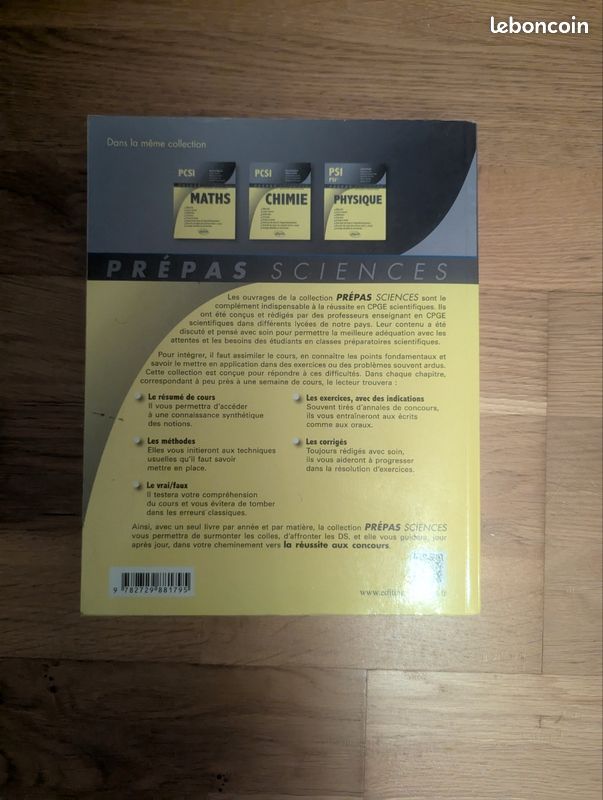 Manuels pour CPGE PCSI (image 10)