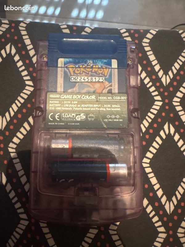 Game Boy, Color + Pokémon bleu et robocop (image 2)