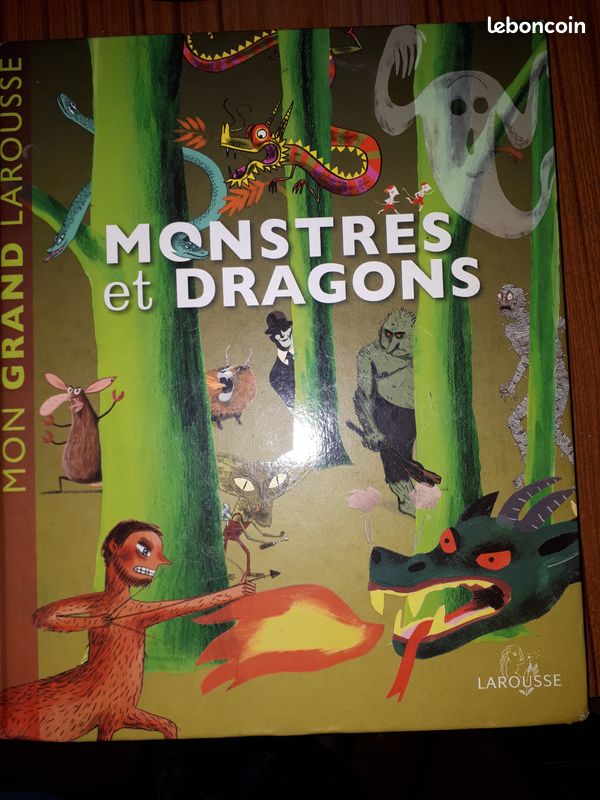 Monstres et Dragons - Mon grand Larousse (Livre pour enfants) (image 1)