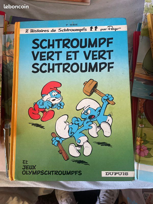 SMURF SCHLUMPF SCHTROUMPF Série Complète Pirates