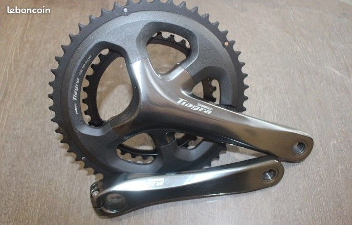 Pédalier Vélo Type Shimano Vintage - Compatible Peugeot, Gitane, MBK, Etc., En Aluminium