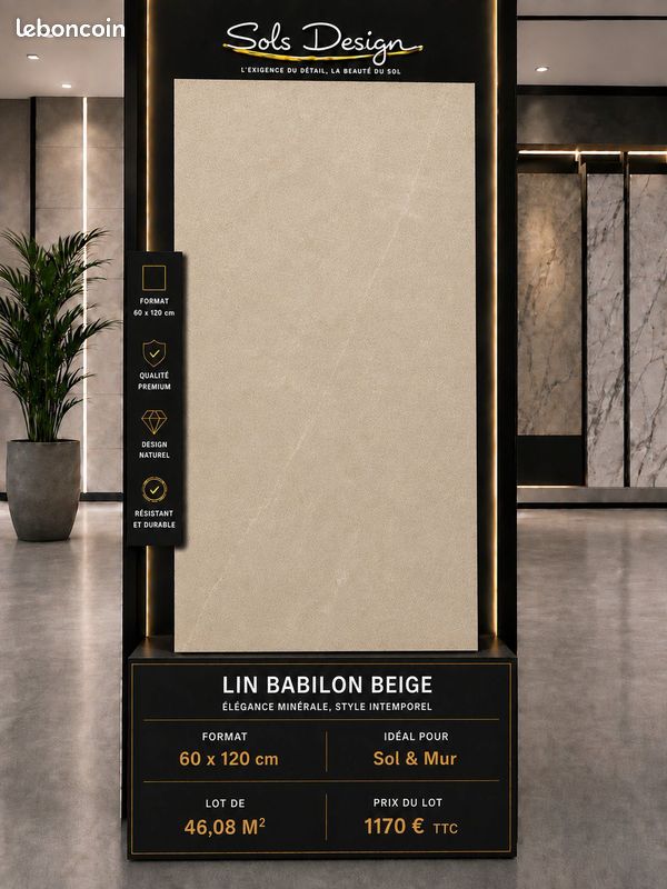 🔥carrelage - lin babilon beige🔥 (image 4)