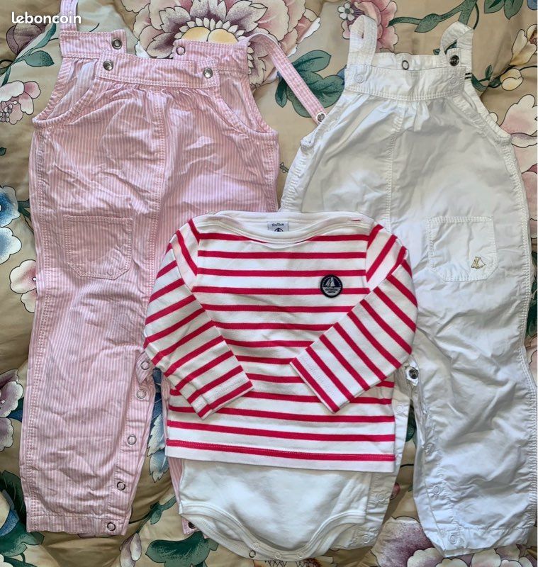 Lot De Vêtements Pour Bébé Fille - Taille 12-18 Mois - Occasion Très Bon état