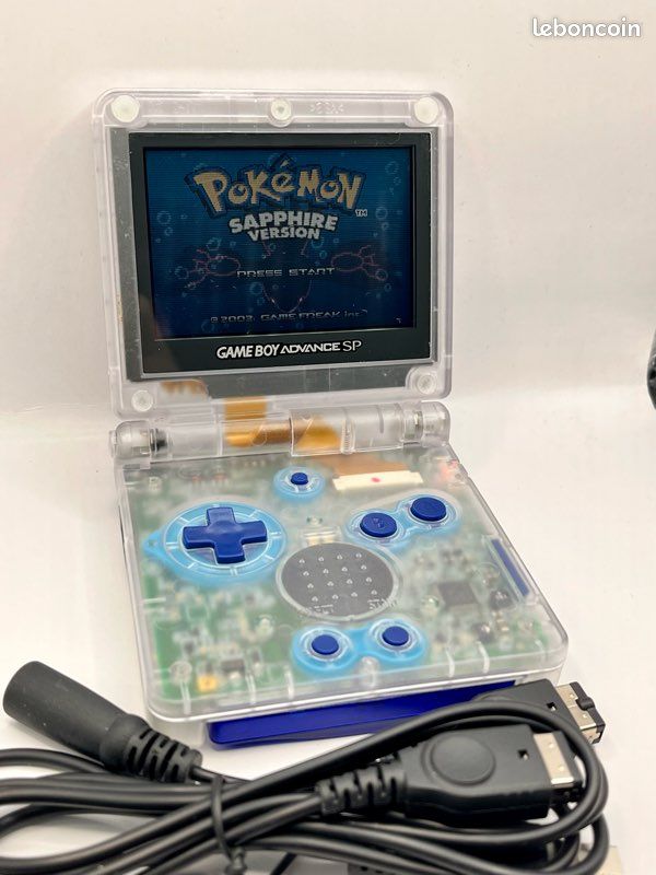 GBA SP Pokemon Kyogre Pokemon Custom Consoles