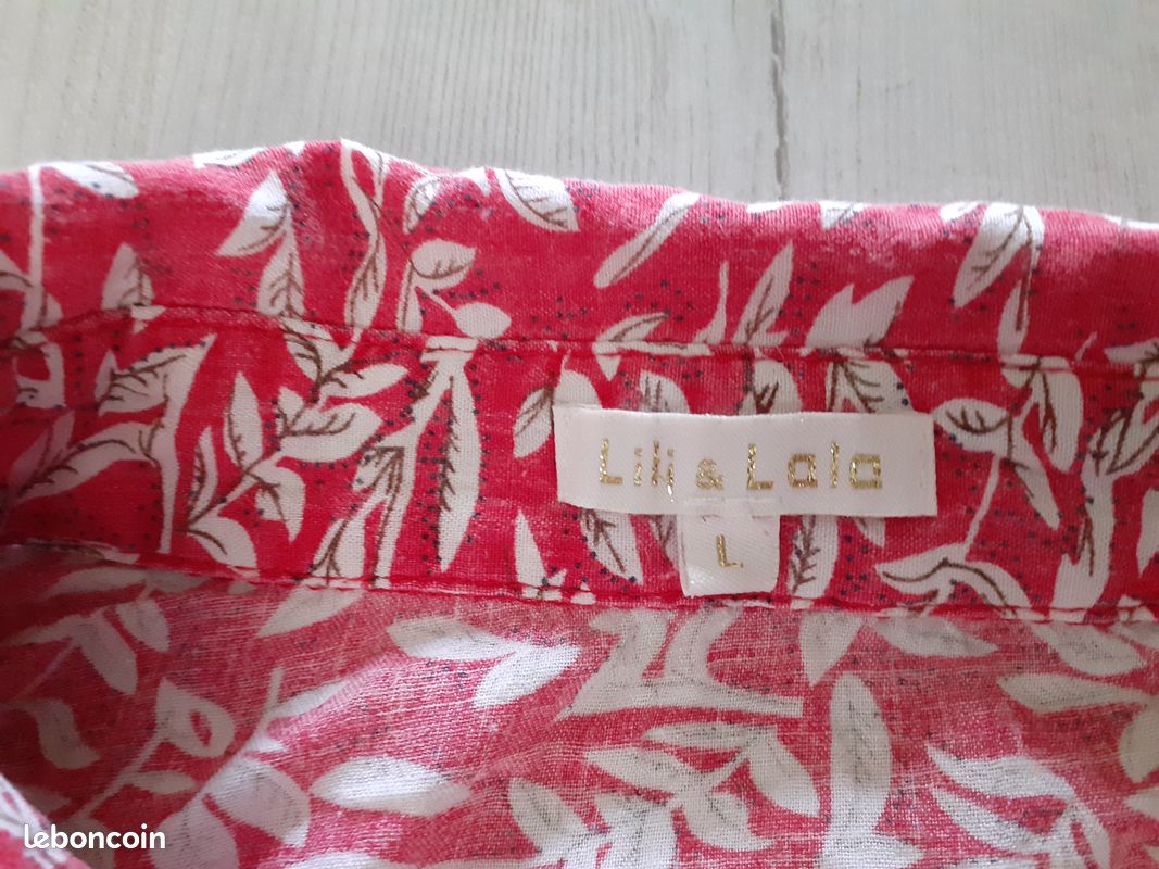 Robe rouge courte (image 1)