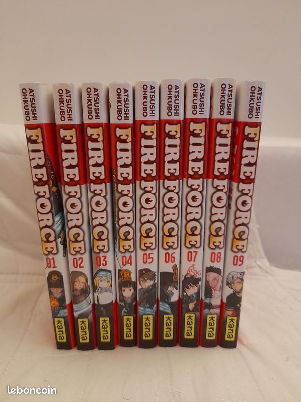 Fire force 1 à 9 (image 1)