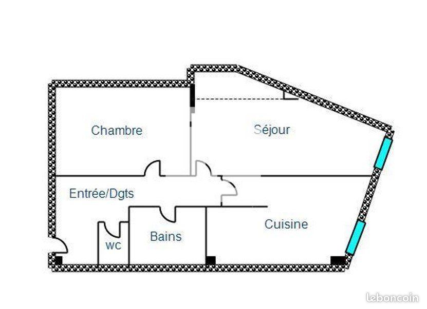 Appartement 2 pièces 60 m² (image 11)