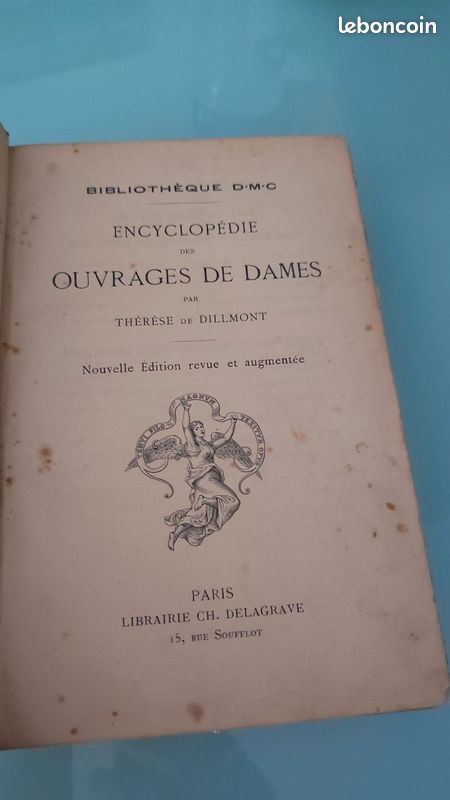 Livre ancien, encyclopédie des ouvrages de dames (image 3)