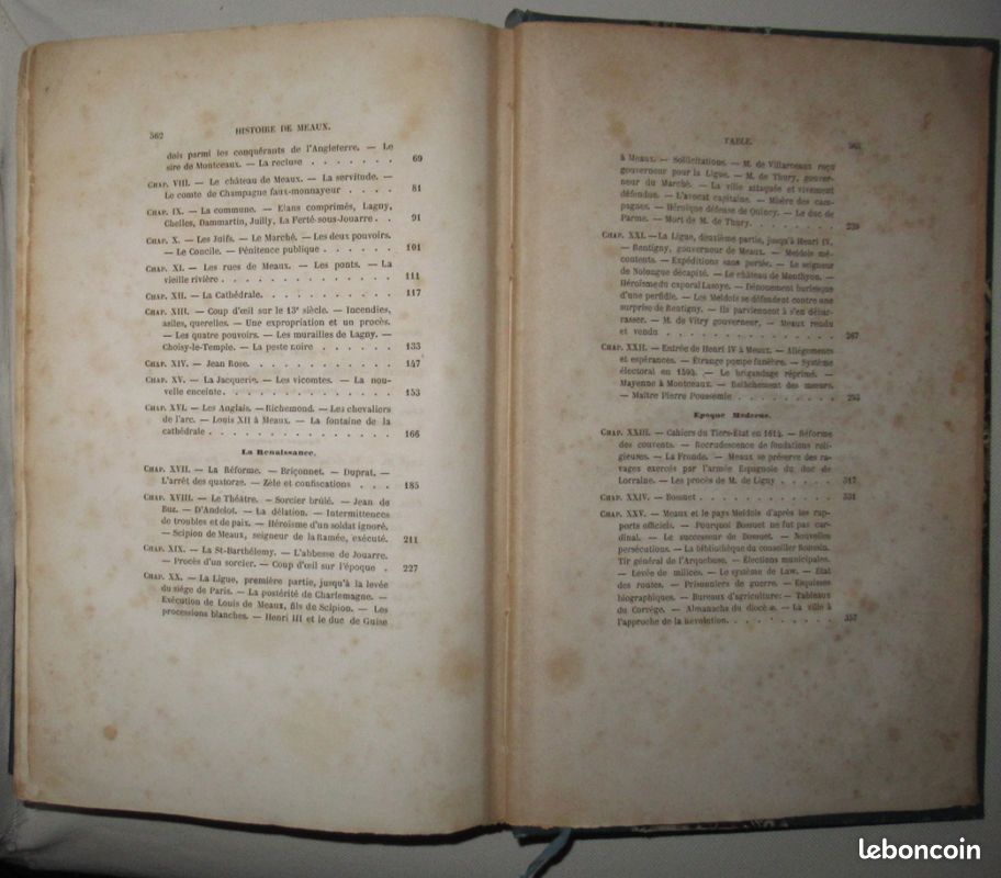 Histoire de Meaux et du Pays Meldois. A. CARRO. 1865. E.O (image 8)