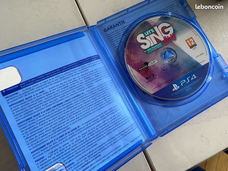 Jeu Let’s Sing 2018 – Hits Français Et Internationaux – PS4 (bon état, Complet)