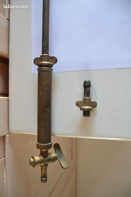 Pulvérisateur de sulfateuse cuivre lance arrosage ancien vintage Complète en très bon état démontable Fonctionnelle ou pour déco (image 4)