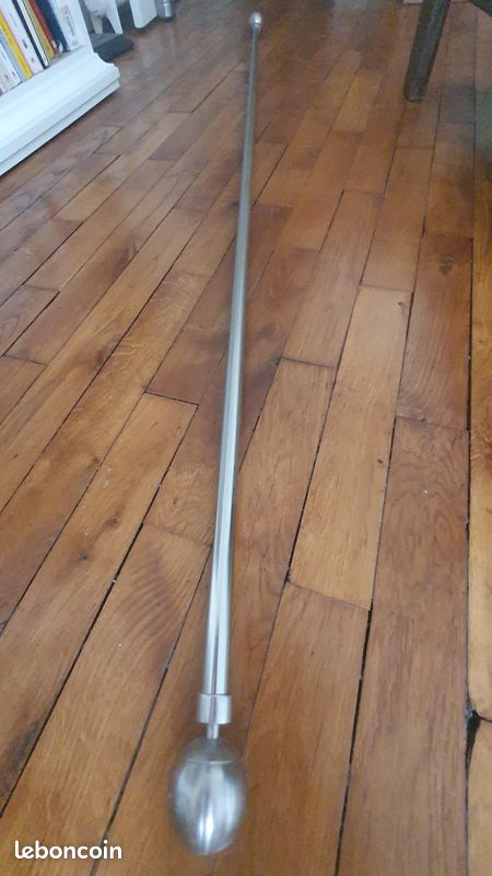 Tringle à rideaux extensible mat (image 2)