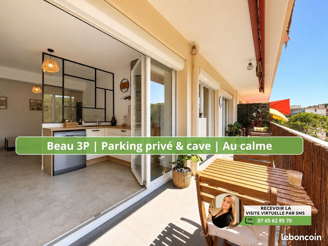 Appartement 3 pièces 57 m² · à Antibes · 57 m² · 299 900 €