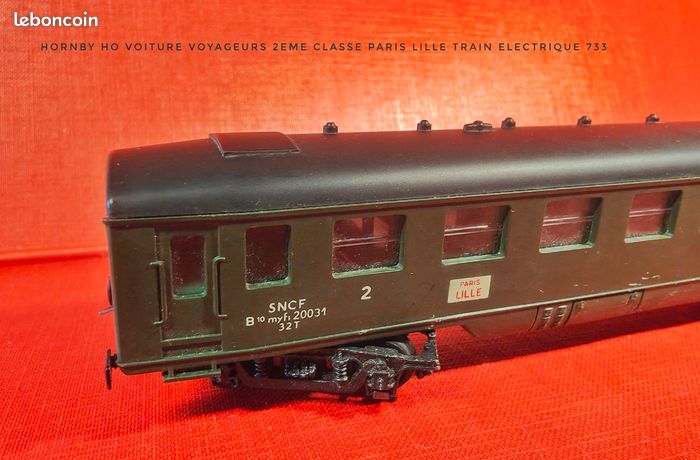 Rame 3 Voitures Voyageurs 1ère Classe Hornby HO Paris Lille - Occasion