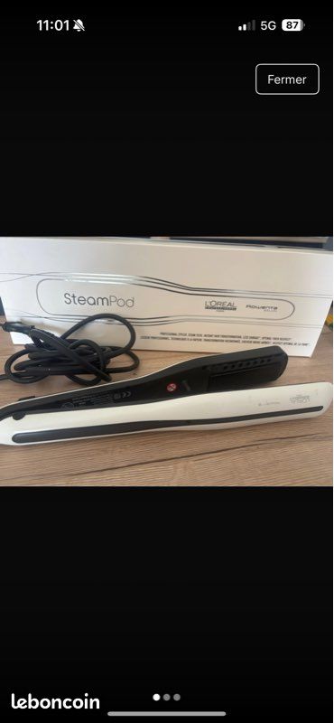 Steampod lisseur (image 1)