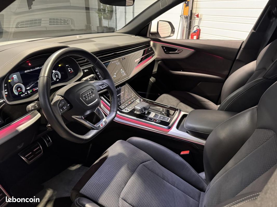 AUDI Q8 55 TFSIe 381Ch Tiptronic 8 Quattro S line, OPTIONS ++++, TVA, 29 500Km.. (image 9)