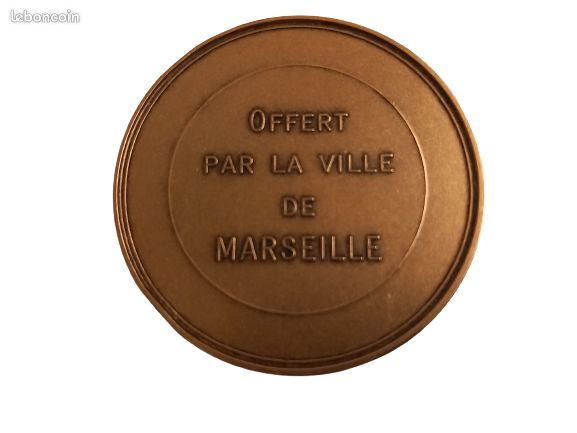 Médaille Fondation de La Ville de Marseille (encodebotte) (image 2)