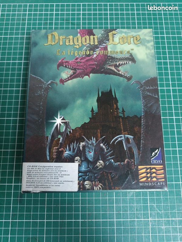 Jeu PC BIG BOX - DRAGON LORE, Bon état, Boîte Et Manuel Inclus, édition Française