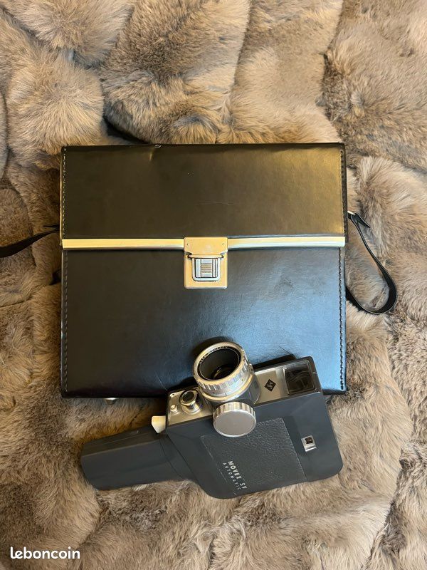 Caméra vintage agfa Movex SV Automatic pour films super 8 Sacoche d'origine - Photo, audio & vidéo