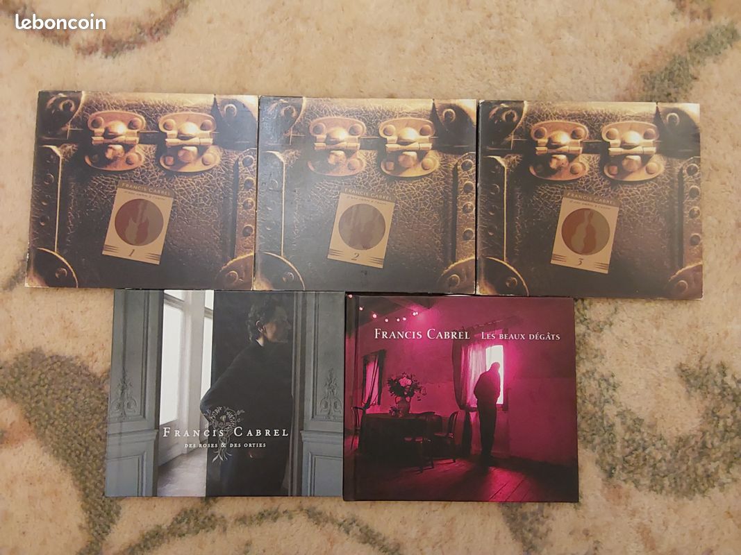 Lot CD Cabrel (image 1)