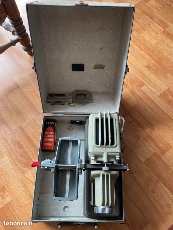 PROJECTEUR DIAPOSITIVE 6x6 120 Prestinox elisee 2500 Moyen Format EUR