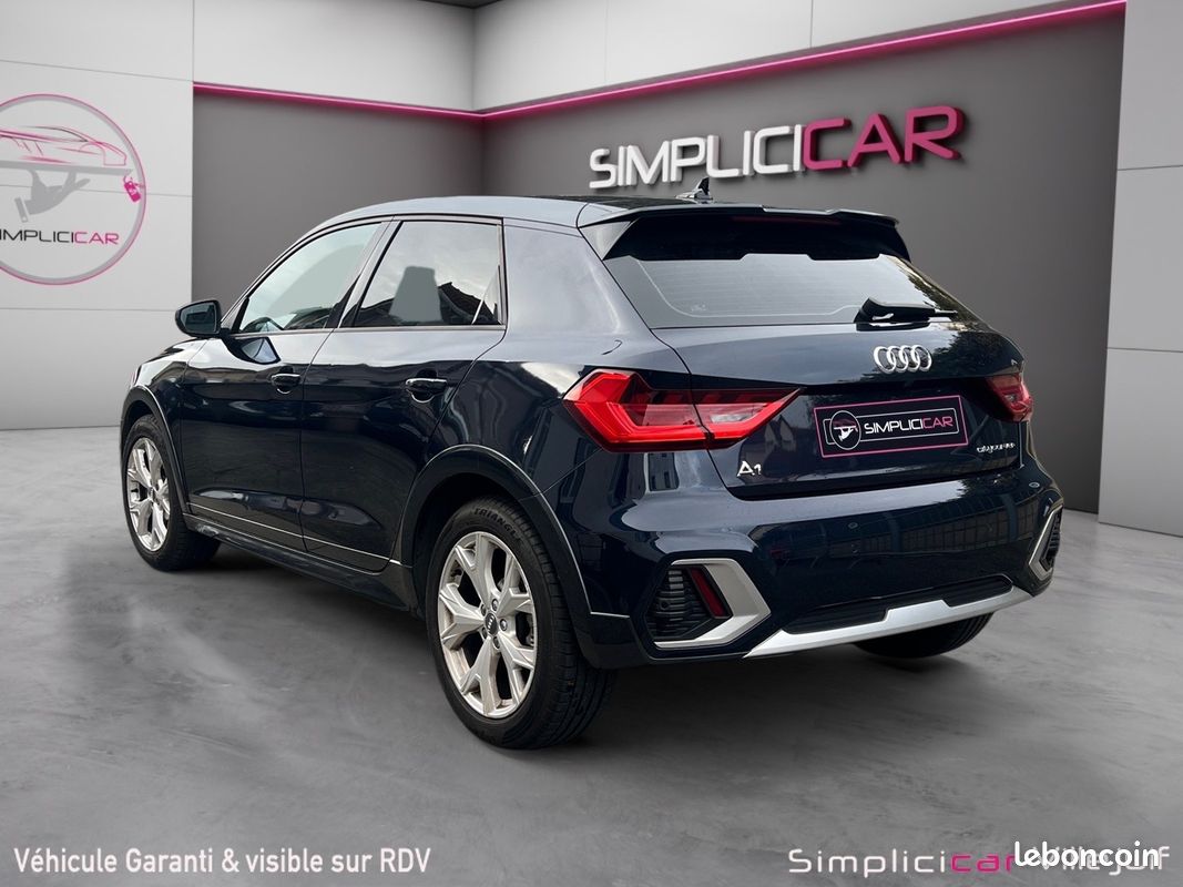 AUDI A1 CITYCARVER 2019 30 TFSI 116 ch S tronic 7 Design, Apple CarPlay, Caméra de Recul, Garantie 12 mois (image 9)
