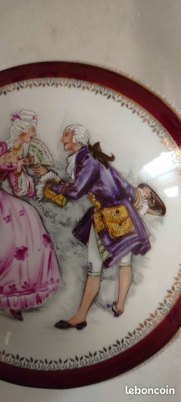 Bonbonnière ancienne porcelaine Limoges (image 3)