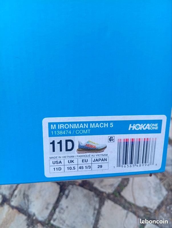 Chaussures running homme Hoka mach 5 Ironman (image 9)