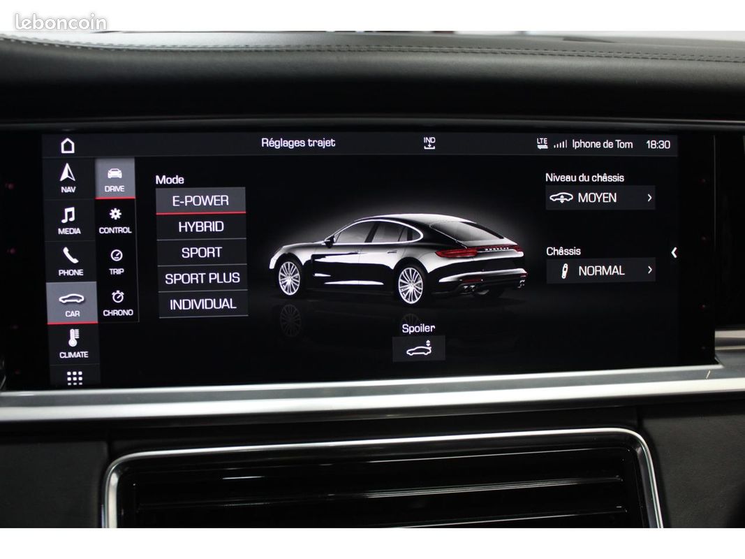 PORSCHE PANAMERA 2.9i V6 - 462 cv -PDK - 4 E-Hybrid - Française Suivi complet Porsche (image 29)