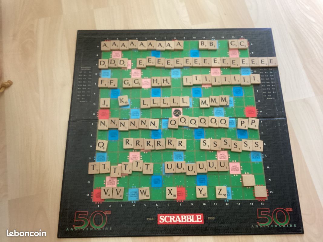 Scrabble édition limitée 50eme anniversaire (image 7)