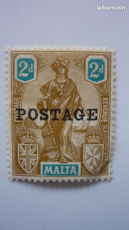 Timbre Gdansk 1920 Allemagne – Surcharge 22a Avec Charnière, Pour Collectionneurs, Qualité PROPHILA Garantie