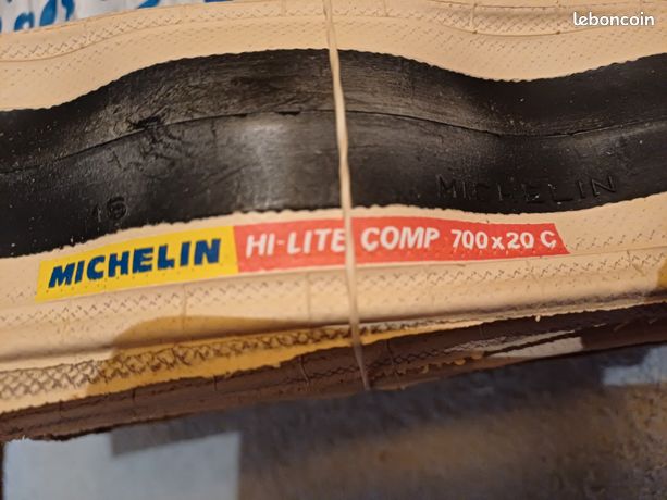 Pneu Vélo Route Michelin SuperComp HD 700x20c - Pliable NEUF - Look Vintage