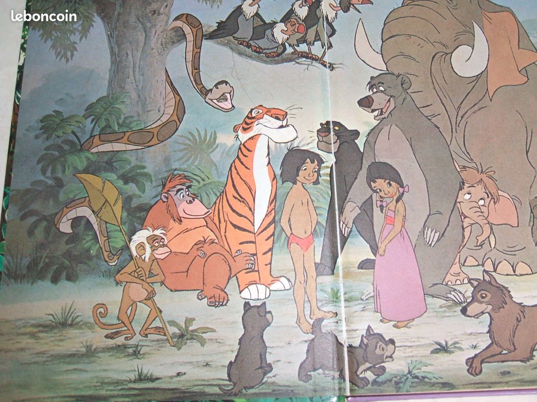 Walt disney présente le livre de la jungle / de 1968 / hachette (image 4)