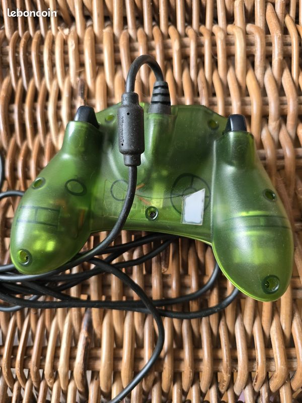 Manette Xbox One Mini Vert Translucide - Neuf Sous Blister Transparent