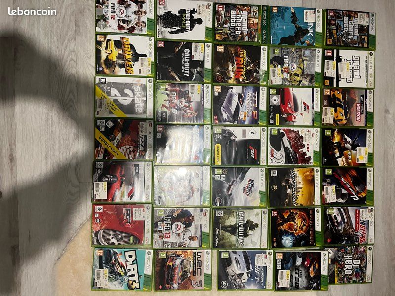 Lot De 30 Jeux Xbox 360 - Dont Assassin's Creed - État Correct
