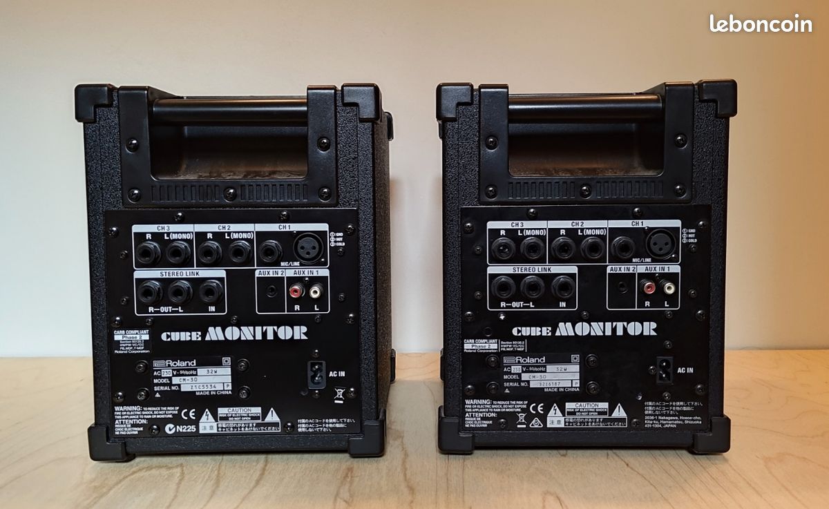 Roland CM-30 Cube Monitor (la paire) (image 3)