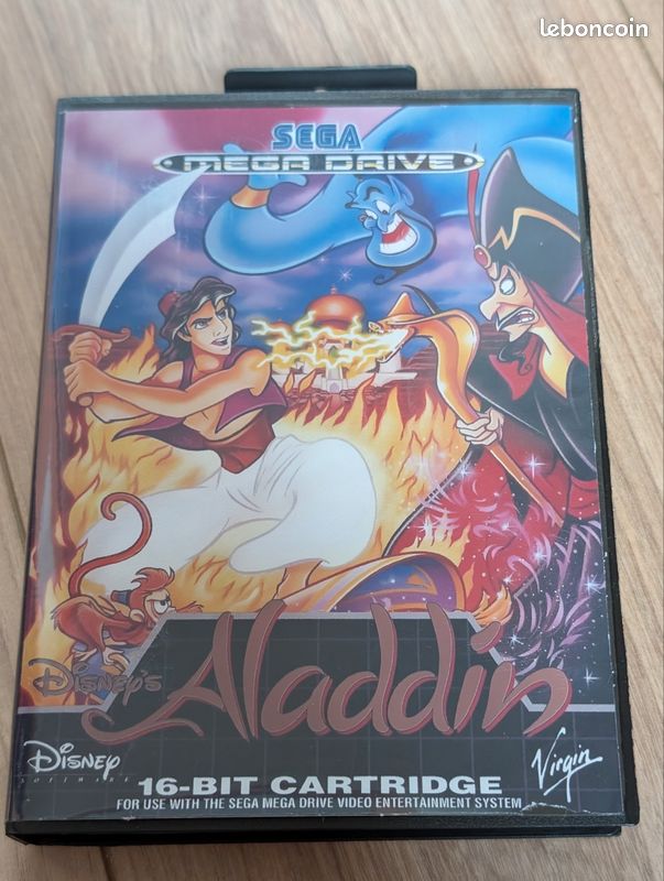 Aladdin Megadrive boîte repro (image 3)